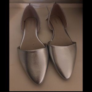 Silver old navy flats